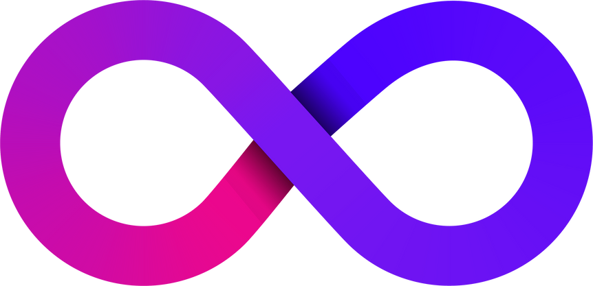 DevOps icon, software development - Dev and IT operations - Op